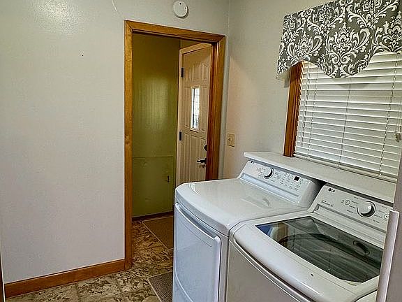 Entry and laundry room.