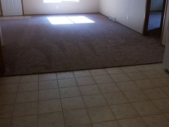 Picture from back of Kitchen looking towards Living Room