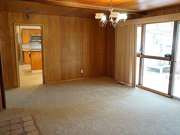 Family Room Just Off the Kitchen Area