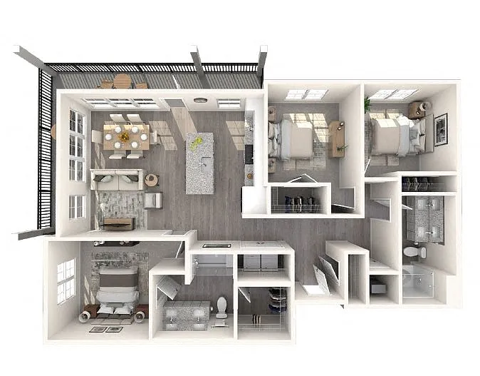 Floor plan C1