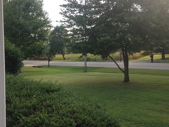 Front yard view from porch