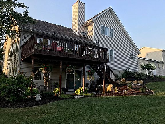 New landscape and patio