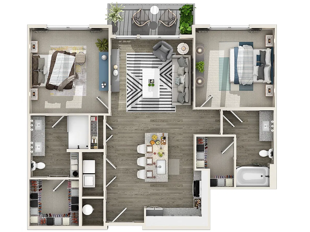 Floor plan B2