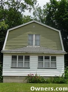 View from front of house