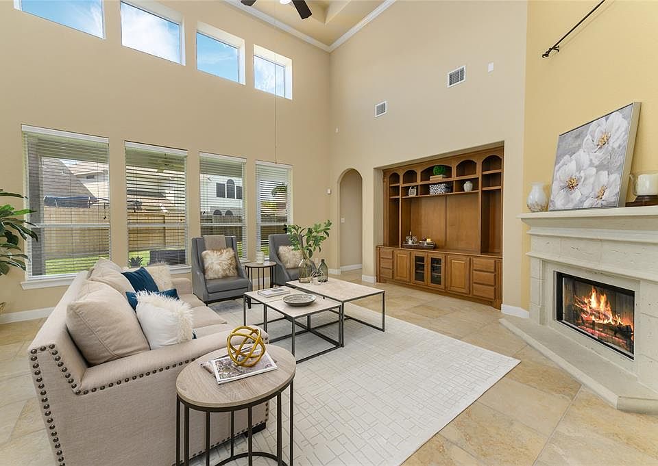 Family room from the front foyer.