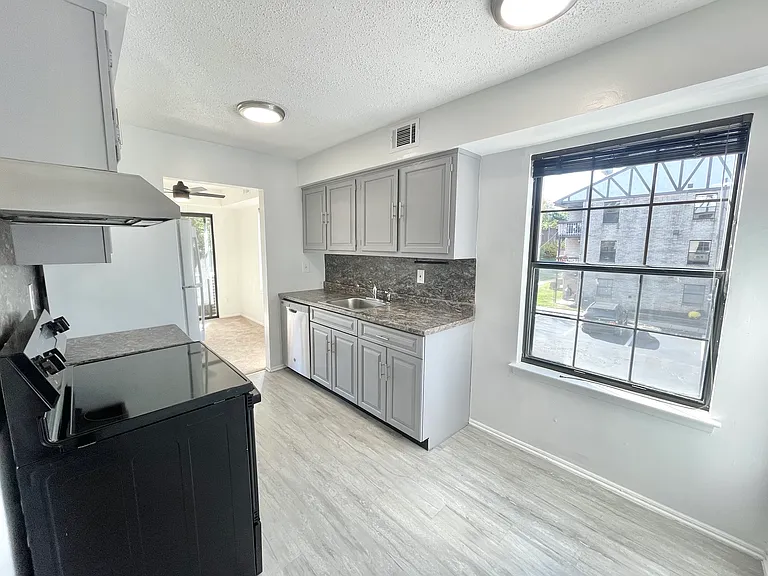 Eat-in kitchen area with room for a table or more pantry storage
