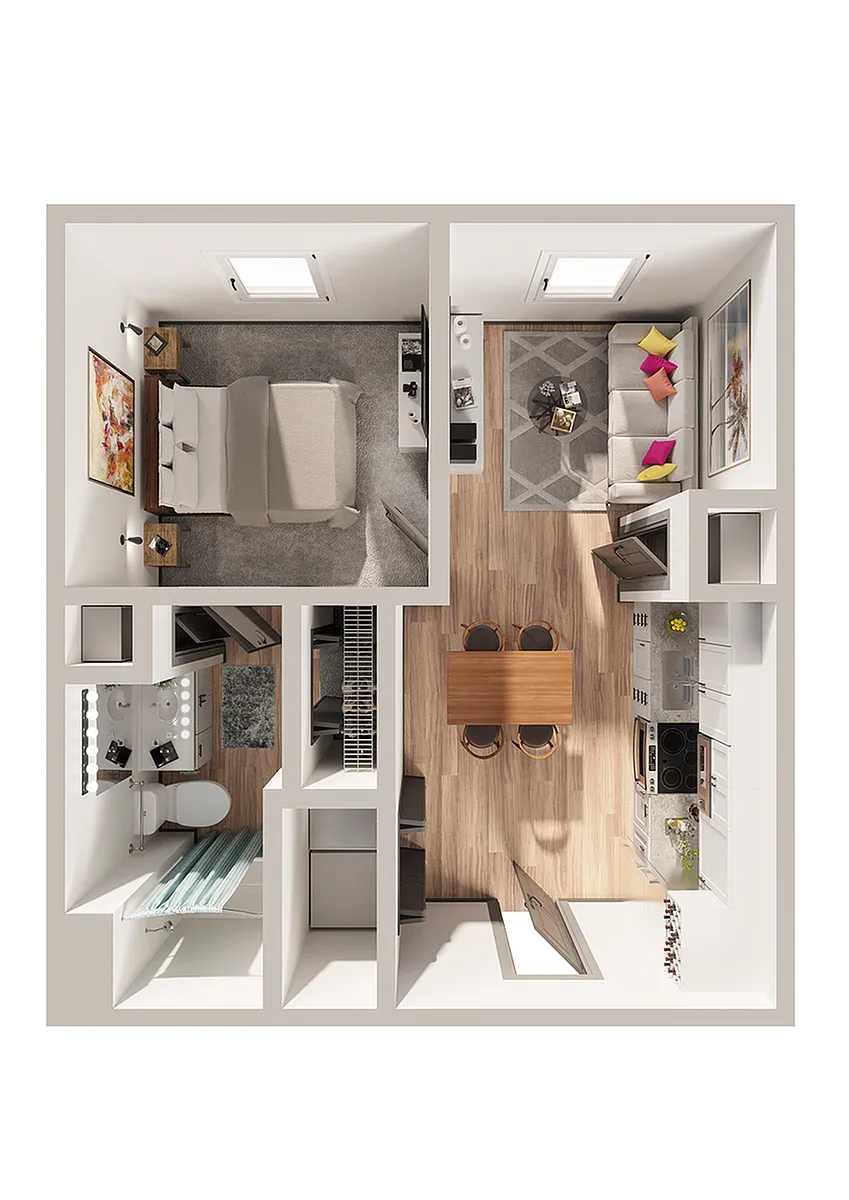 Floor plan A1B