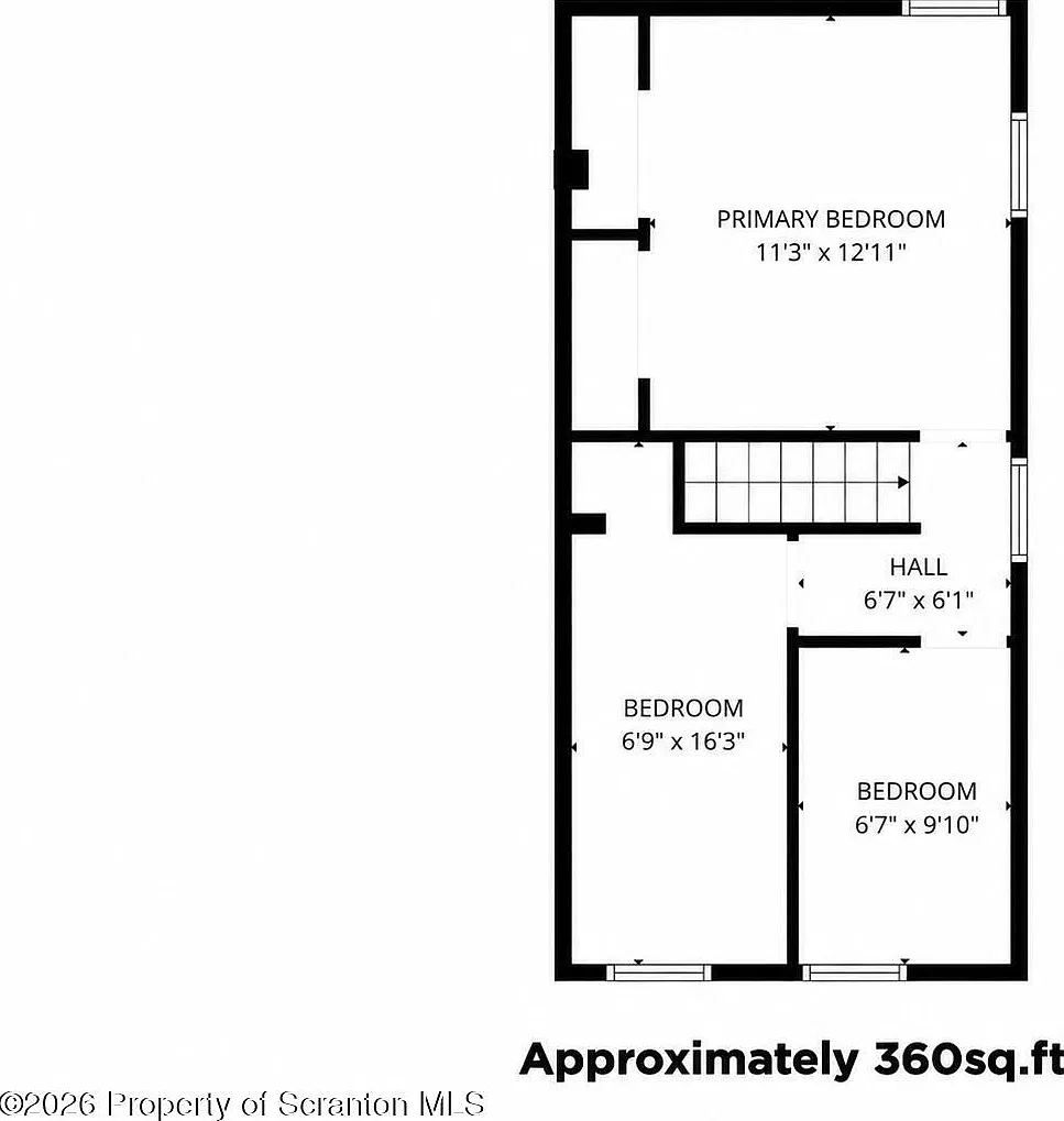 3 bed, 1.0 bath, 891 sqft, $1,300 — Photo 4