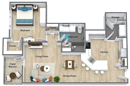 Floor plan Whitlock