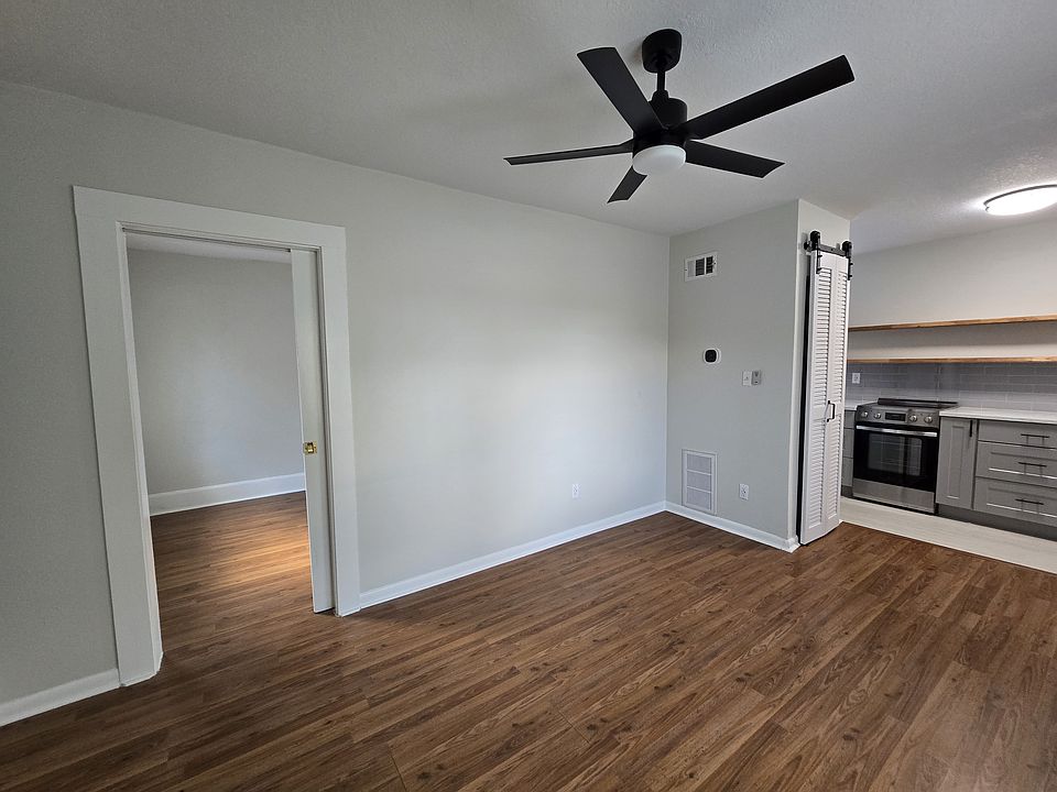 Bedroom door from living area
