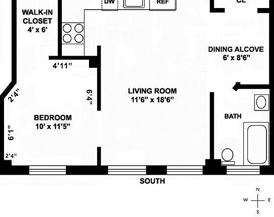 2nd image of 175 W 73rd St APT 11E