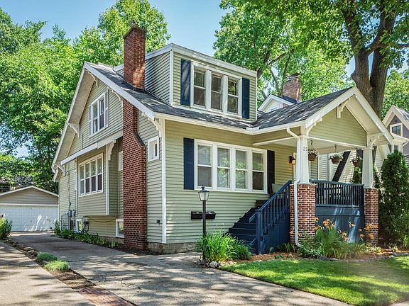 Ample off-street parking and a detached garage.