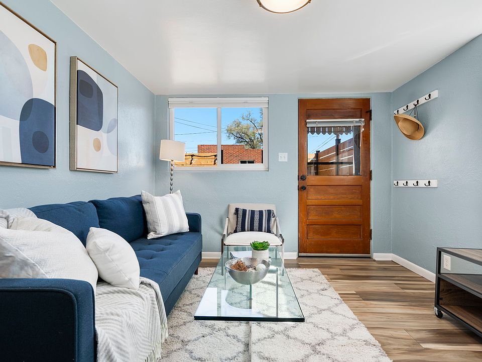 Front entrance and living room