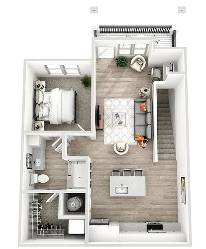 Floor plan A1B