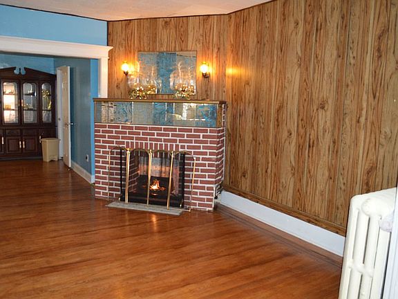 Living room and Fireplace