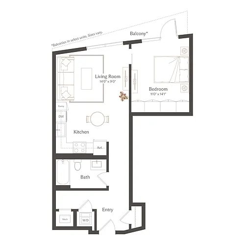 Floor plan AWDU80
