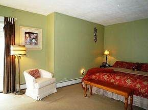 Reading nook in master bedroom