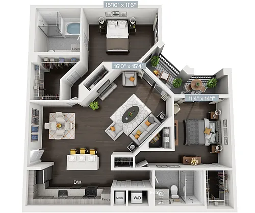 Floor plan B6_1440