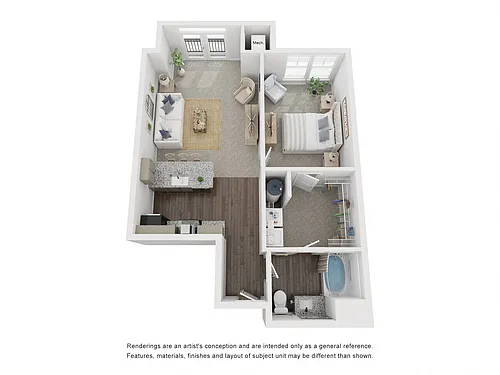 Floor plan A1B