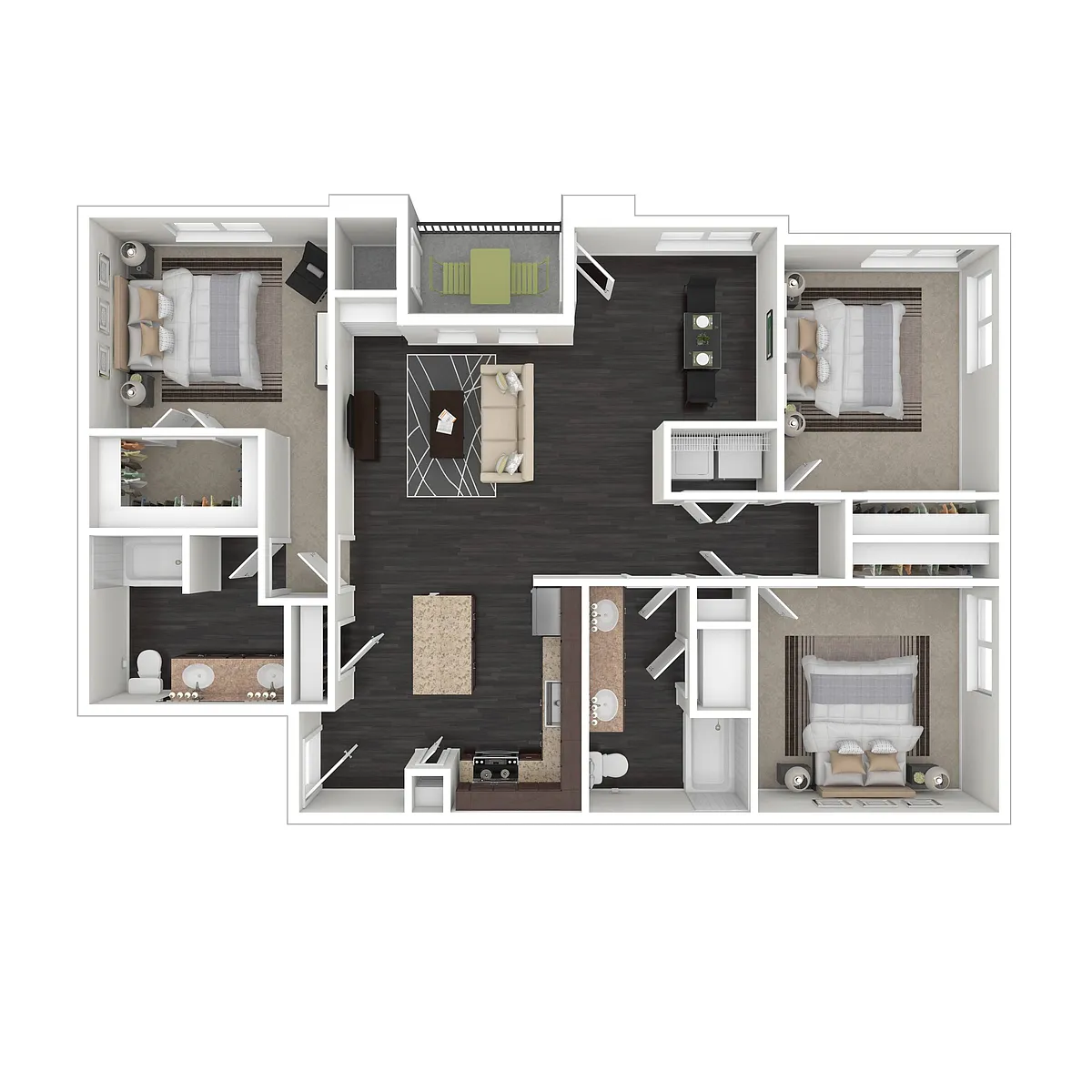 Floor plan 3C