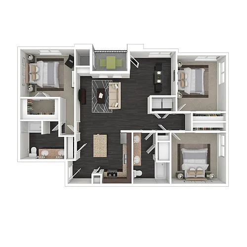 Floor plan 3C