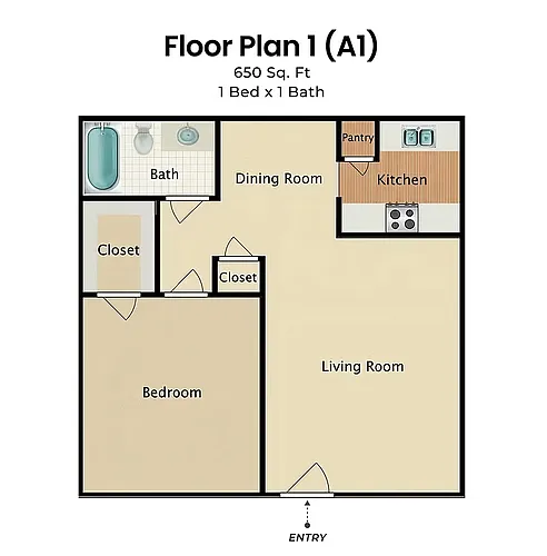 Floor plan Floor Plan A1