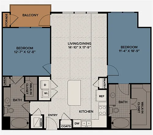 Floor plan B6