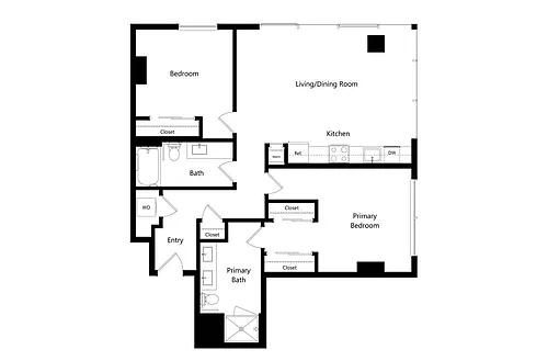 Floor plan B3