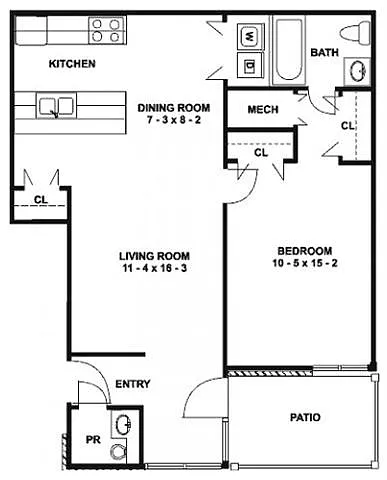 Floor plan The Ashford