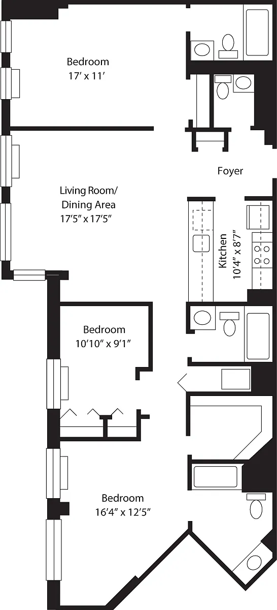 Floor plan NW3