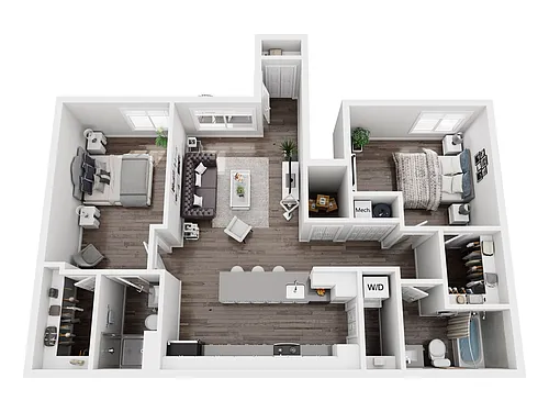 Floor plan Driftwood Lower