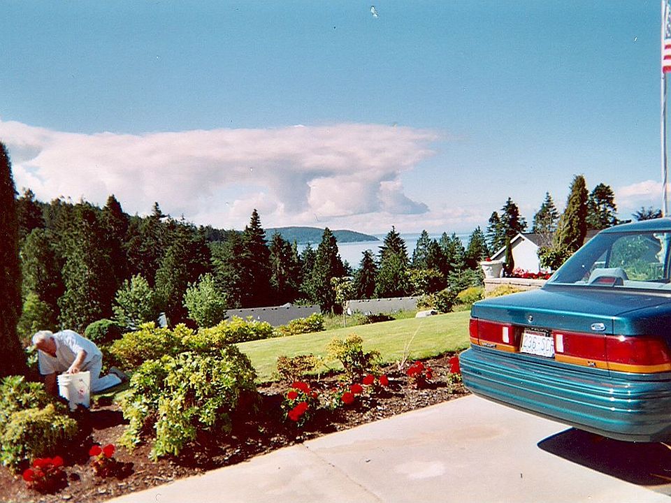 view from front deck