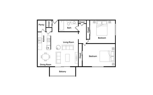 Floor plan B1