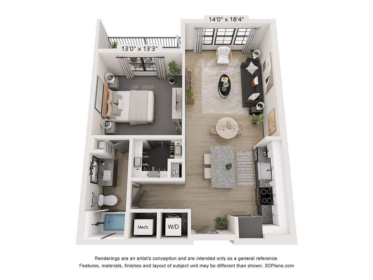 Floor plan A4