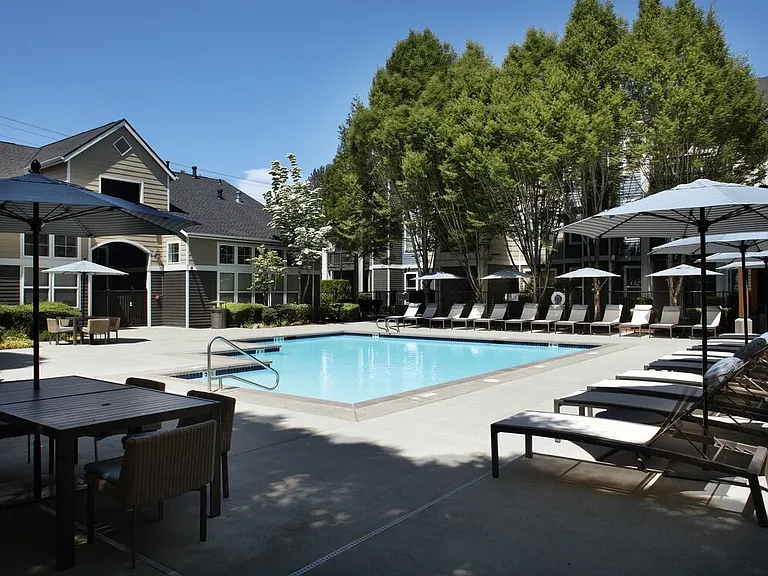 Swimming pool and sundeck