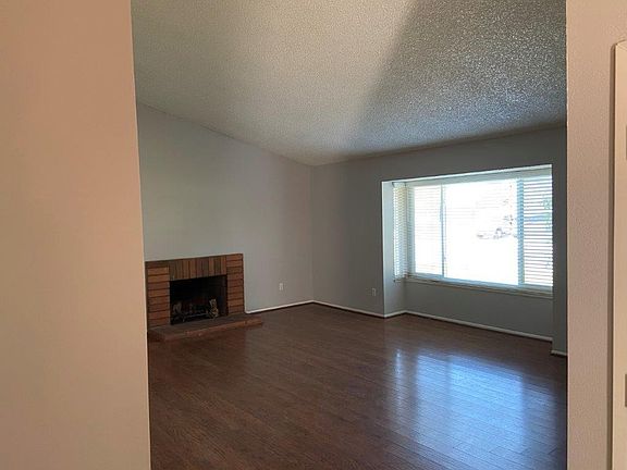 Large front common room with gas fireplace