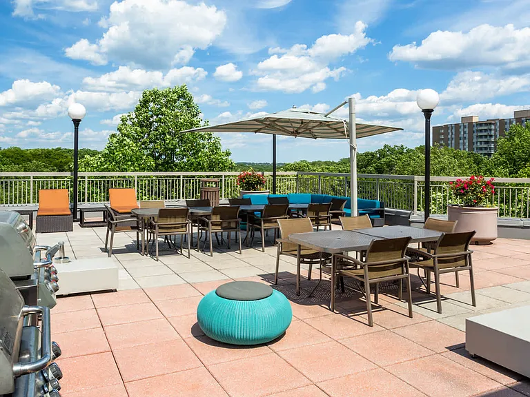 Rooftop Deck and Patio with Grills