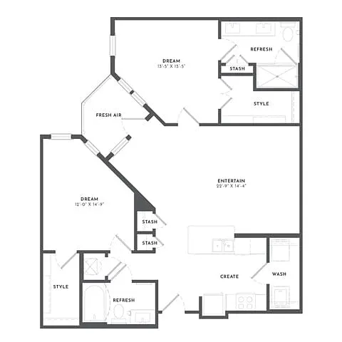 Floor plan B6