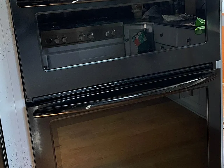 Built in microwave and electric oven