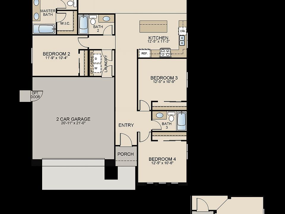 The Ashington Plan, Bellevue Ranch, Merced, CA 95348 Zillow