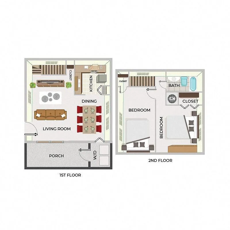 Floor plan B3 - Townhome