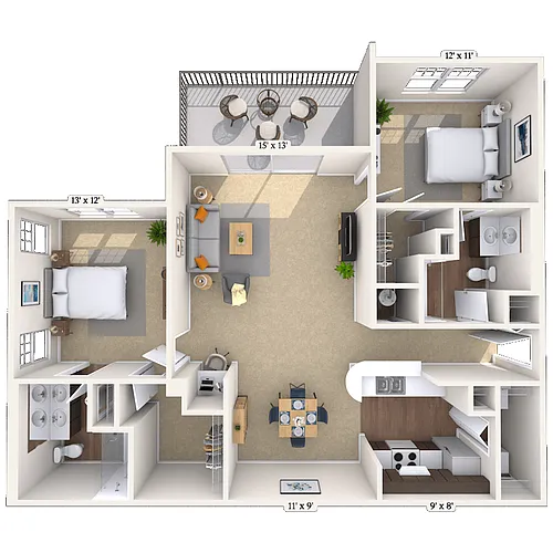 Floor plan 22C