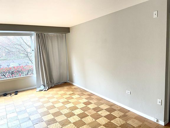 All shelving has been removed