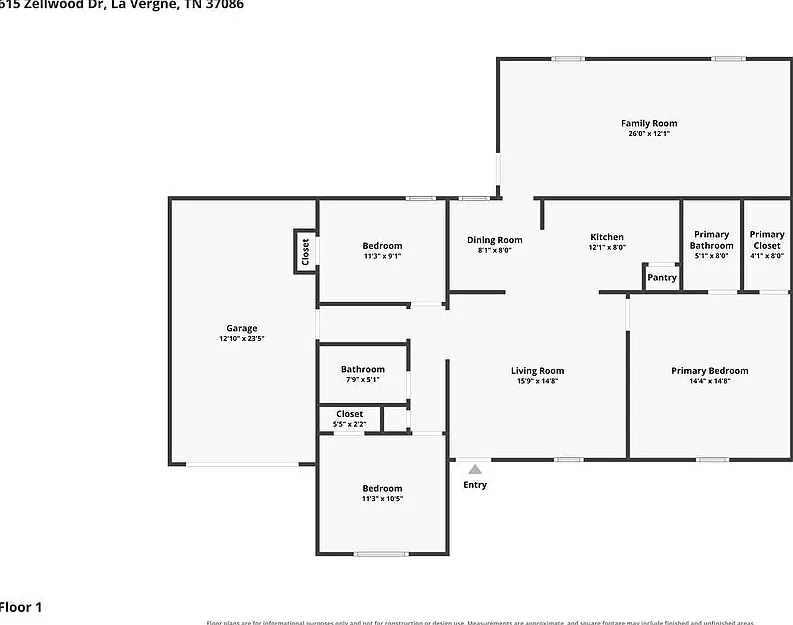 3 bed, 2.0 bath, 1378 sqft, $2,030 — Photo 2