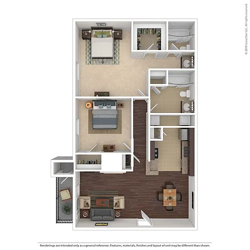 Floor plan 2X2