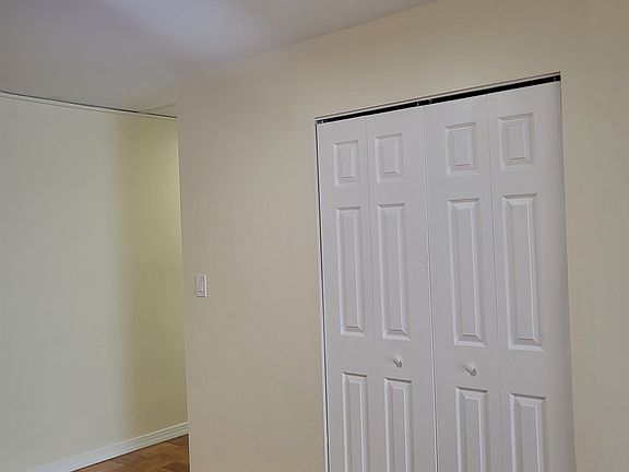 Double closet in large living room