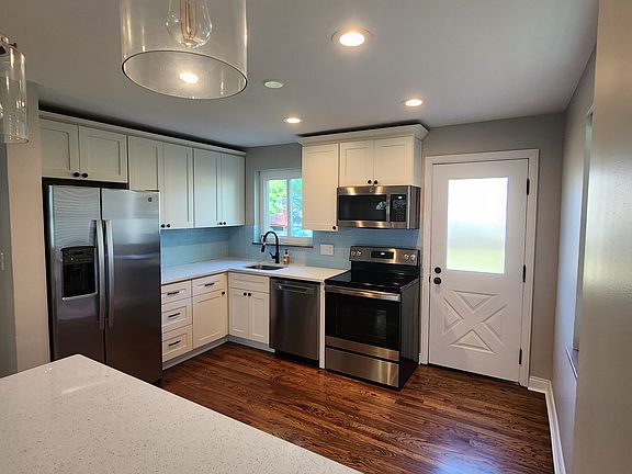 All new appliances and cabinets