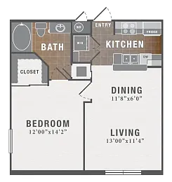 Floor plan A1