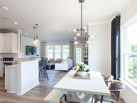 Dining area off of kitchen