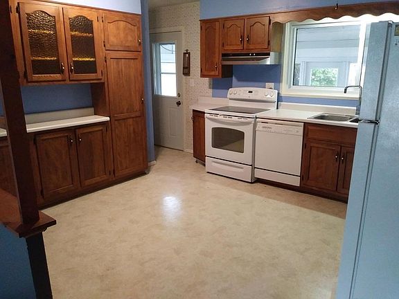 Kitchen view from living room